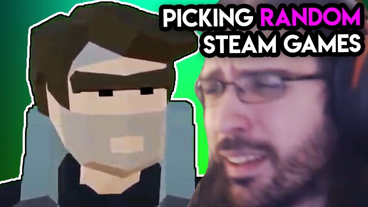 "Is this even a Game?" - Picking RANDOM Steam Games to Play!