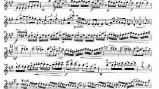 Concerto N°5 (Mov  1)   Mozart  (www.sheetmusic-violin.blogspot.com)