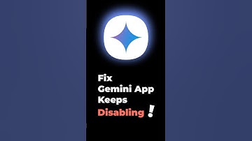 Gemini App Continuously Disabling? Here