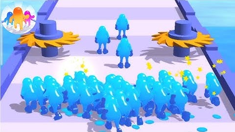 Jelly Clash 3D Android Gameplay - All Levels Gameplay - New Update Android, iOS