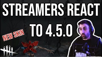 Streamers REACT to 4.5.0 (NEW Update) (Hitboxes, New Animations)  Dead By Daylight (DBD)