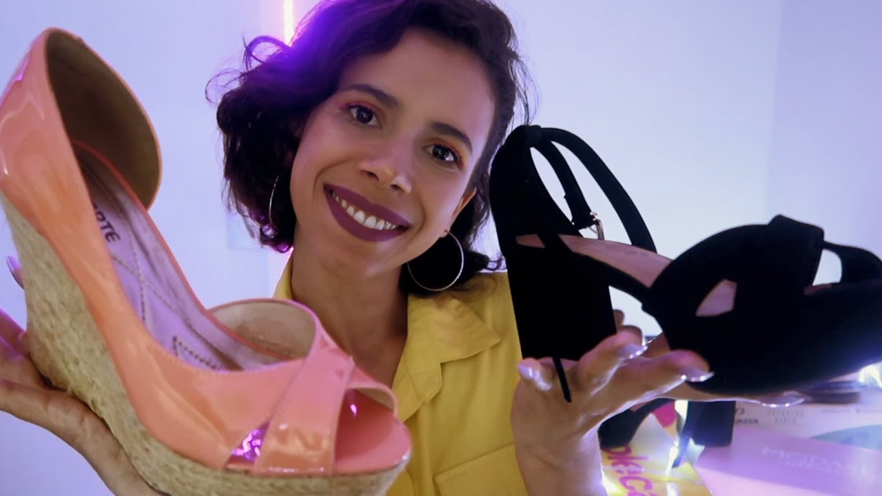 [ASMR] - ROLEPLAY VENDEDORA DE SAPATOS 👠👡👢