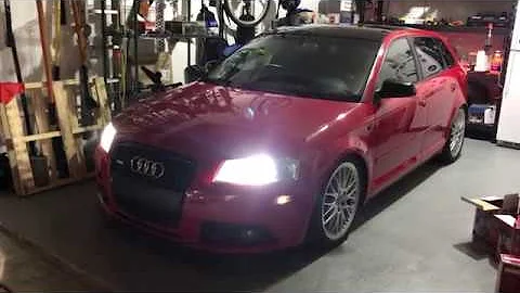 Audi A3 3.2 Magnaflow catback all resonators removed.