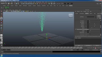 3D Maya tutorial - Particles