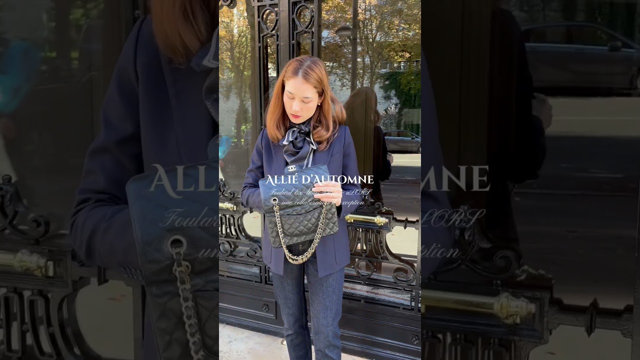 aLORS(アロー)｜Foulard Ex-libris Paris×aLORS スカーフ/アイボリー