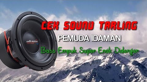 cek sound Pemuda idaman (nengsih s) versi tengdung karaoke