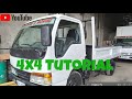 4x4 tutorial on Isuzu Elf Giga Type