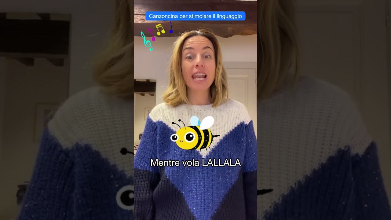 Stimola il linguaggio e la lallazione dai 6 mesi con 🐝PEPPE