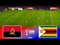LIVE ANGOLA Vs ZIMBABWE Africa Cup Of Nations 2025 Match Pes 21 Gameplay 