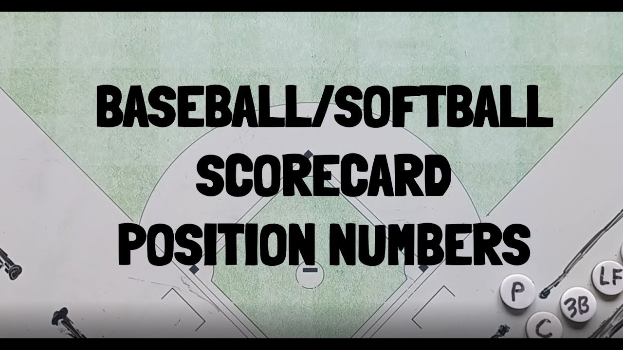 Coach Brad Chalkboard - The numbers of the baseball postions - YouTube