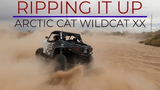 ARCTIC CAT WILDCAT XX RIPPING IT UP!