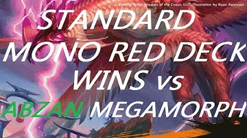 Standard Thunderbreak Red Deck Wins vs Abazan Megamorph, Games 1 & 2