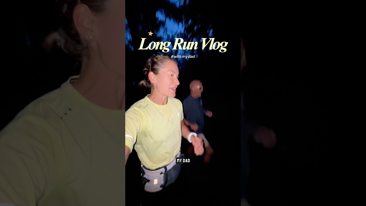 22KM Long Run With My Dad 🥹❤️ #vlog #running