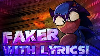 | Faker Remake With Lyrics! | (Sonic.EXE Lyrical Cover) {FT: @freylyricist } screenshot 5