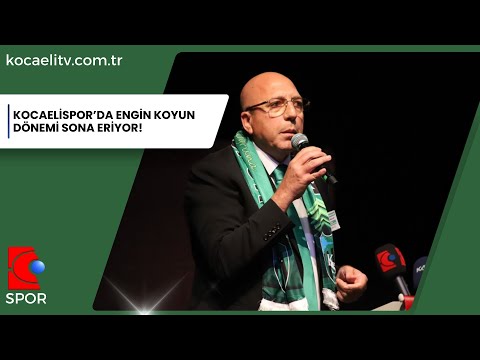 KOCAELİSPOR'DA ENGİN KOYUN DÖNEMİ SONA ERDİ