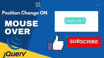 Awesome Cursor Animation With CSS & JQuery Mouseover effects step by step tutorial for beginners!