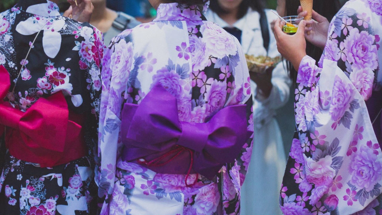 BGM Japanese summer festival Yell Sound of the city atmosphere