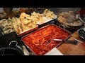 21년경력!!!떡볶이,어묵,분식맛집 안양 중앙시장 왕튀김집!!!(korean various fried)/Korea street food