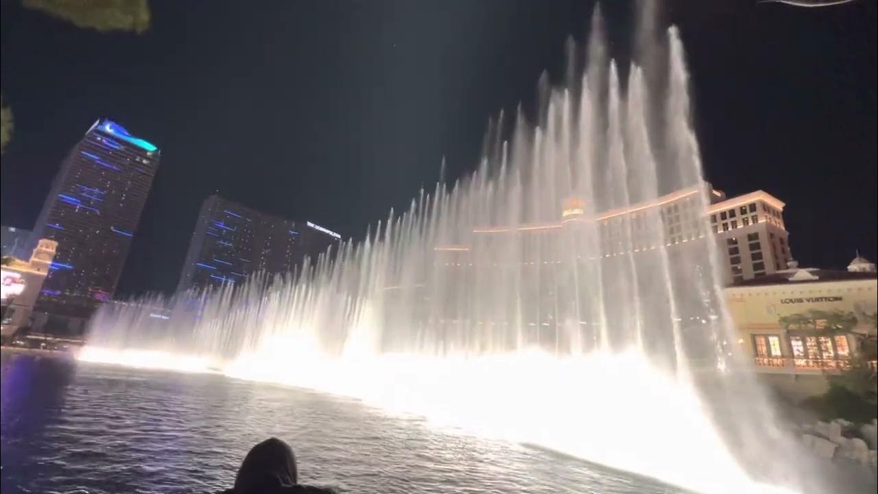 Hallelujah ( Bellagio fountains ) 2022 ( winter ) NO COPYRIGHT CLAIM