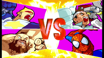 Marvel vs Capcom 1 ( Arcade ) - Captain Commando / Zangief Playthrough ( Feb 19, 2020 )