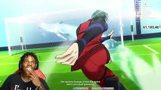 Ishowspeed Reacts To The Rematch X Blue Lock Announcement Trailer