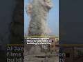 Al Jazeera Reporter Films Israeli Strike On Building In Gaza City AJ Shorts