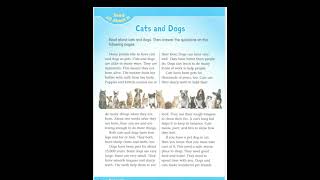 Critical thinking Grade 1 RAAI Cats and dogs