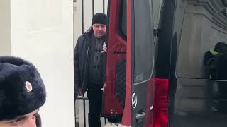 Гроб С Телом Навального Занесли В Храм: Видео. 1.03.2024