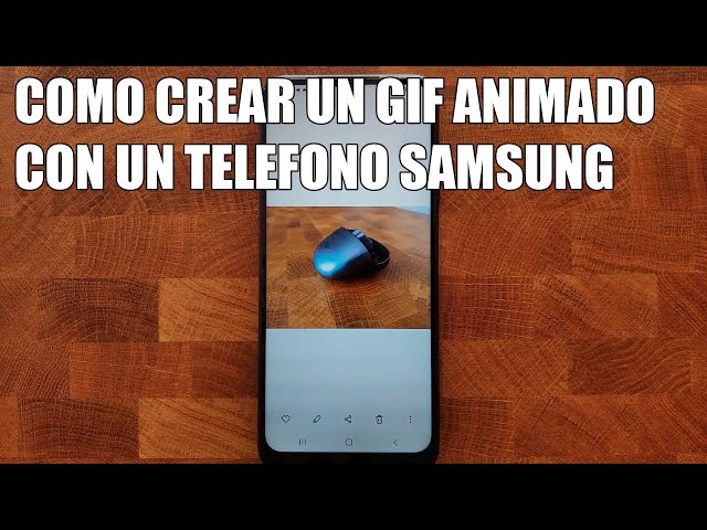 Galaxy A5 2016) Criar GIF: Como animar uma imagem?