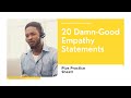 Empathy Statements Quiz