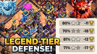 1 Star Machine 99% Players Fail In Legend 1 % 2 3 TH18 Anti 3 Star  Legend War Base Link