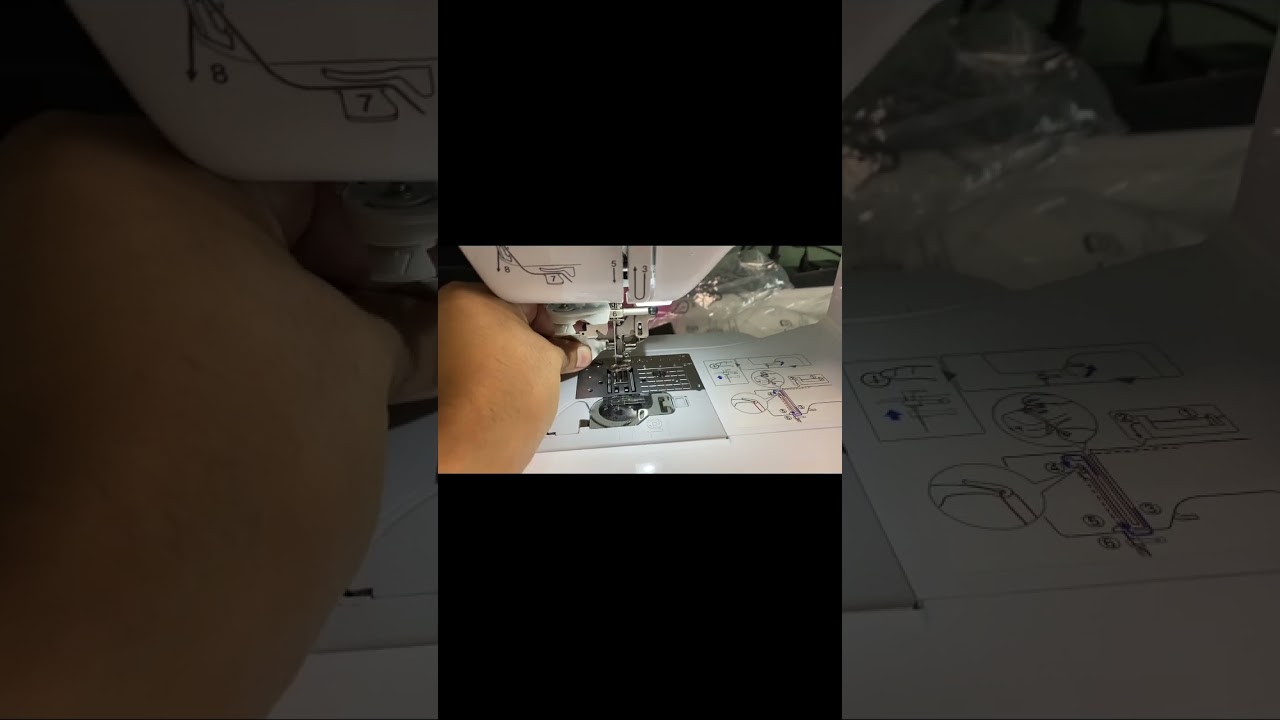 Cómo utilizar bordadora brother Lb5000 español 