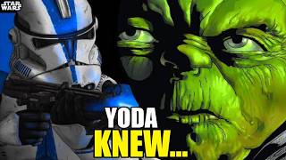 When Yoda Realized Something was WRONG With the Clones (CW Year 1)