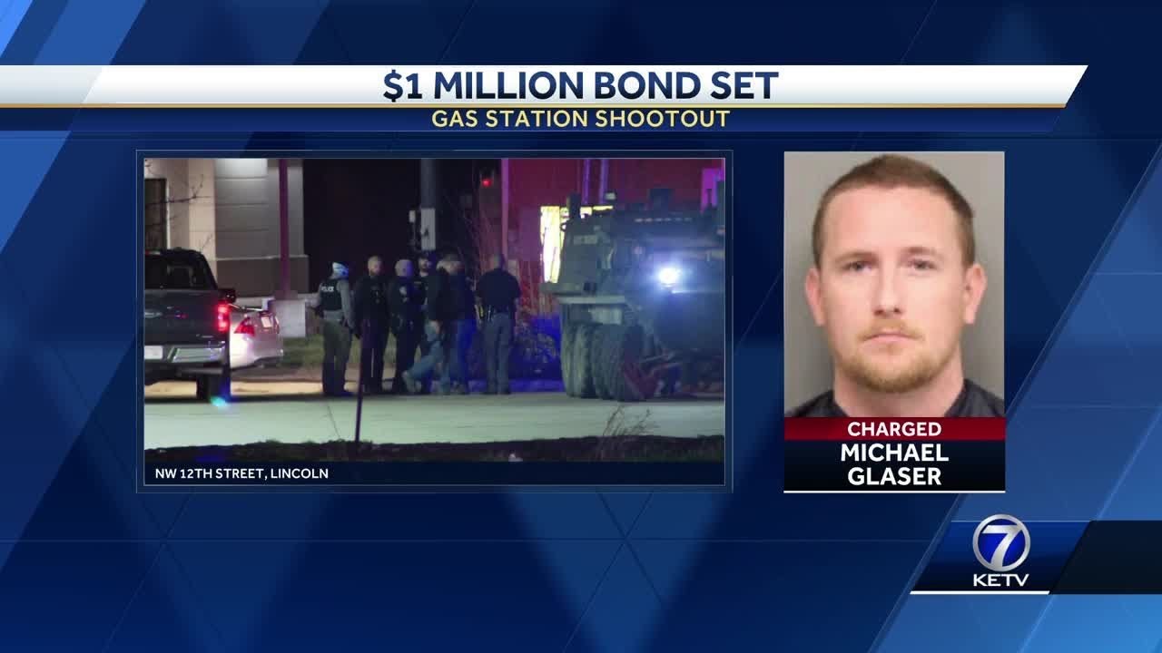 Lincoln man accused of shooting at police officers at gas station held ...