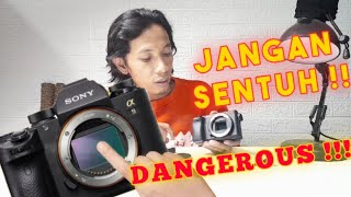 Membersihkan Sensor Kamera DSLR / MIRRORLESS