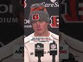 Joe Burrow addresses the comments he made last week #nfl #bengals #joeburrow