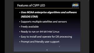 18 Gumley   CSPP LEO Status and Recent Enhancements