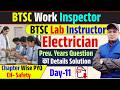 BTSC PYQ Question | Day -11 | BTSC Work Inspector | BTSC lab Instructor Recruitment #btscelectrician