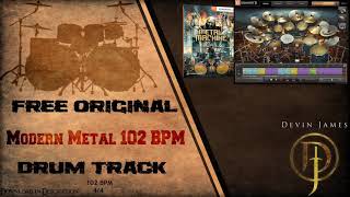 Free Original Modern Metal Drum Track - 102 BPM (FREE DOWNLOAD) Free Original Modern Metal Drum Track - 102 BPM (FREE DOWNLOAD)