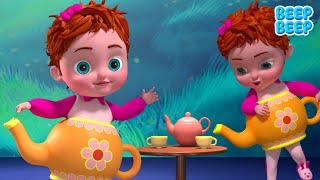 I'm a Little Teapot | Beep Beep Nursery Rhymes And Kids Songs