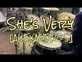 【叩いてみた】She&#39;s Very / [ALEXANDROS] (Drums cover.)