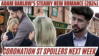 Adam Barlow's Steamy New Romance in Coronation Street (2024) | Coronation Street spoilers