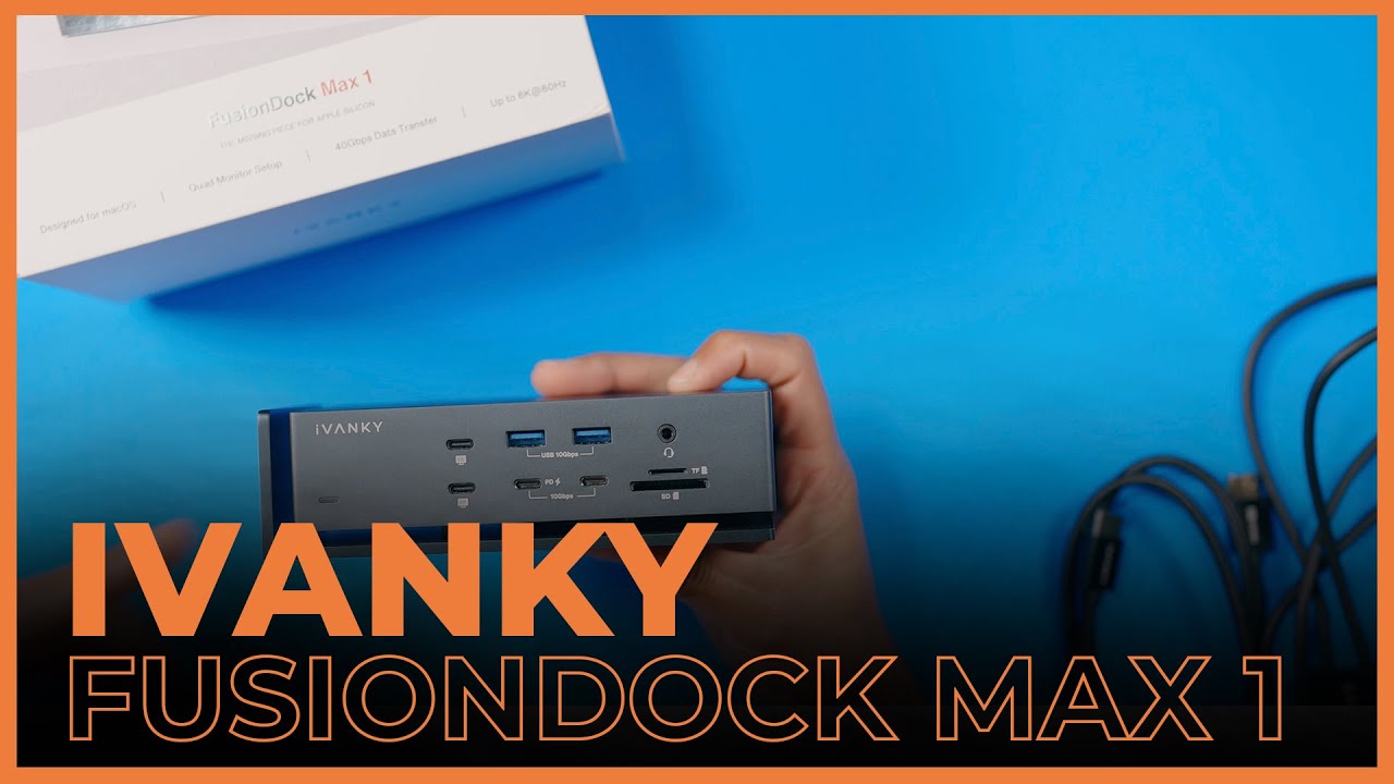 iVANKY FusionDock Max 1 Review: The ULTIMATE Thunderbolt Dock for