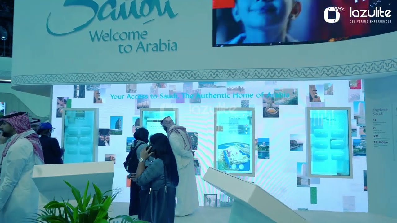 Touchscreen LED Wall Experience | Interactive Activation at ATM 2023 | Engaging LED Screen