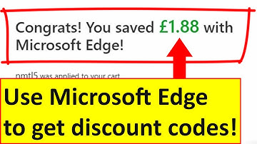 How does Microsoft edge coupons work