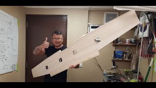 Top Flite Cessna 182 build Part 5  Wing Assembly continuation