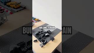 Building a LEGO Doctor Doom Castle! (Part 1) 🔥 #lego #marvel #moc #legoshorts #shorts