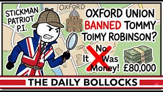he £80,000 Bill That Broke the Oxford Union | Tommy Robinson Debate Cancelled?