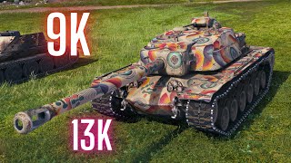 World of Tanks T110E4 - 9K Damage 10 Kills & T110E4 - 13K Damage & T110E4 - 10K Damage