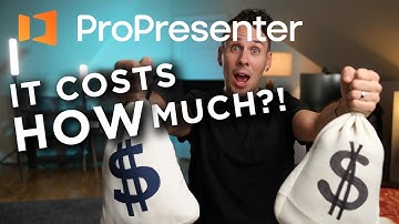 ProPresenter just got more expensive (and now it